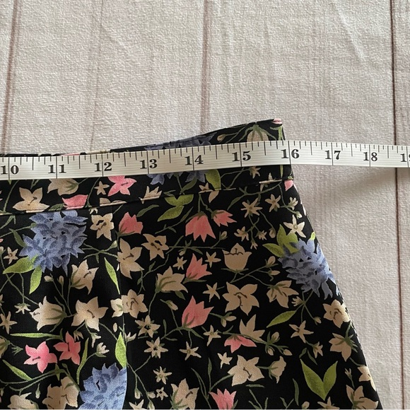Sag Harbor Long Floral Skirt Women’s M Petite Boho Cottagecore Cabin Earthy EUC - Picture 11 of 13